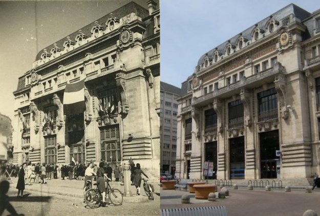 Что изменилось в городе Дижон за последние 70 лет