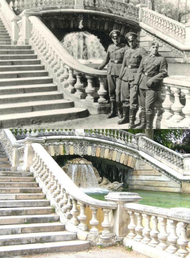 Что изменилось в городе Дижон за последние 70 лет