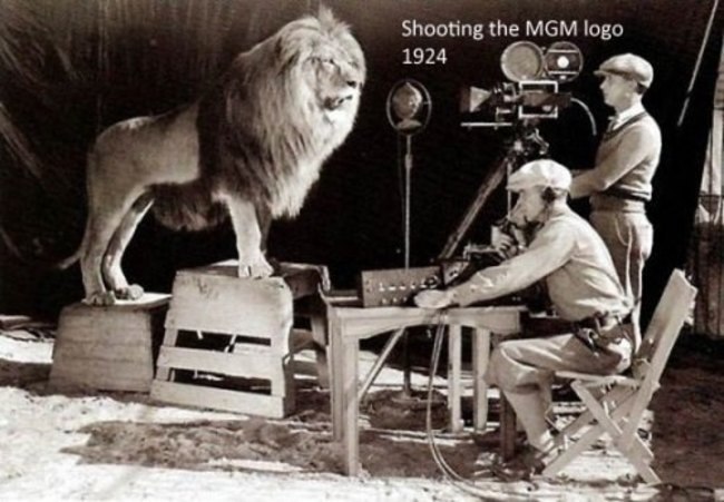 Съемки фильма студии MGM