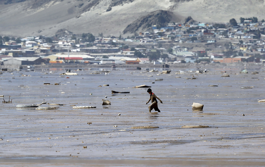 Разрушительные наводнения на севере Чили