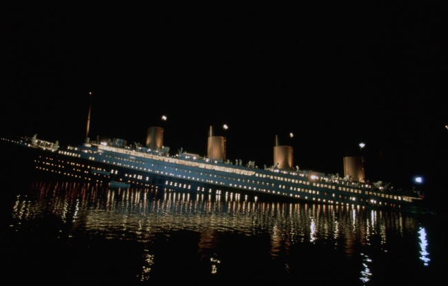 Для съемок «Титаника» построили новую огромную студию