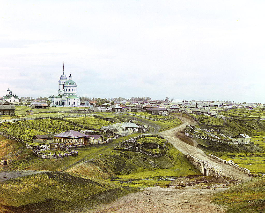 Редкие цветные фотографии Российской империи
