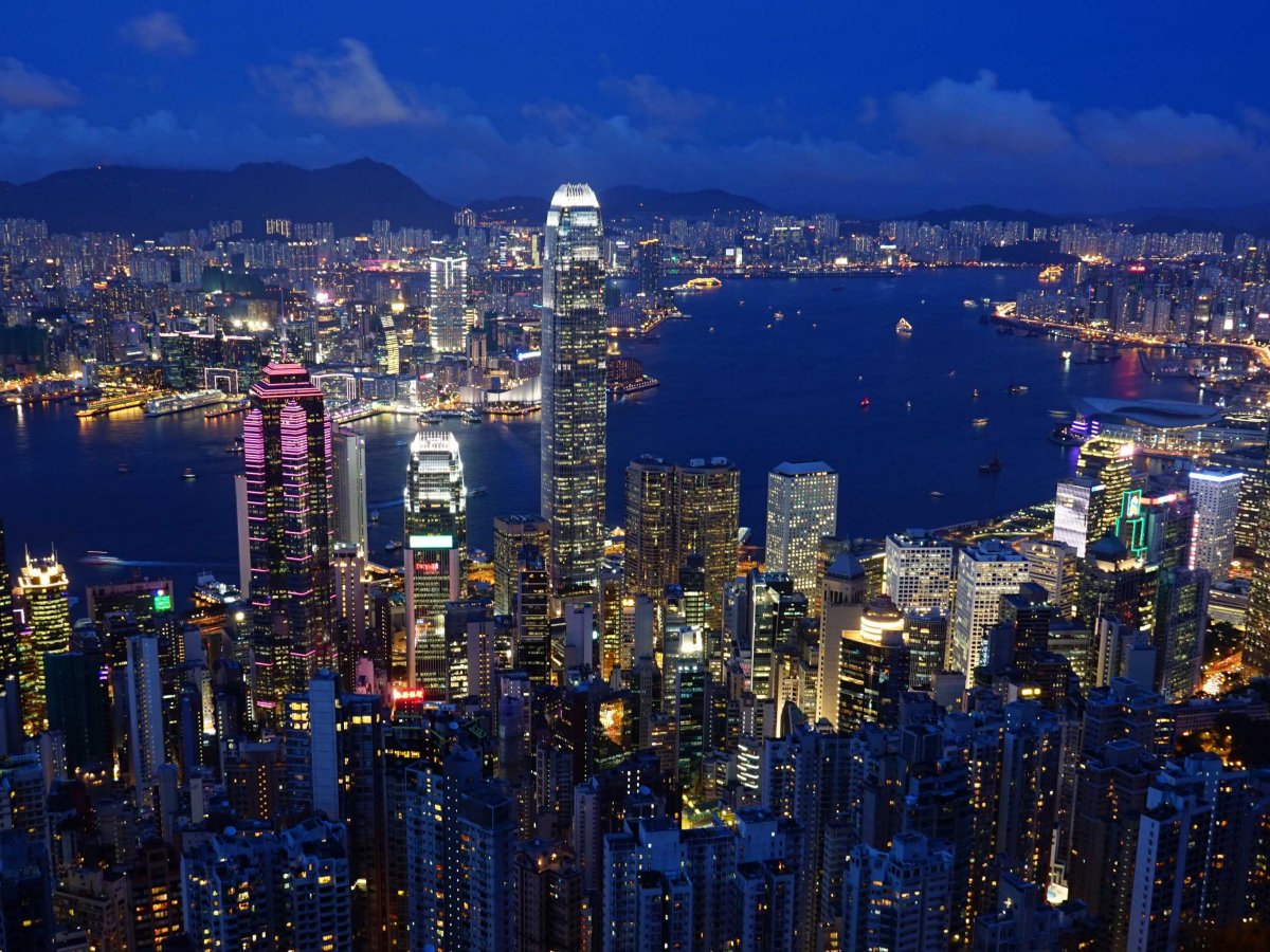 Гонконг занимает самое высокое место из любого Азиатский города.