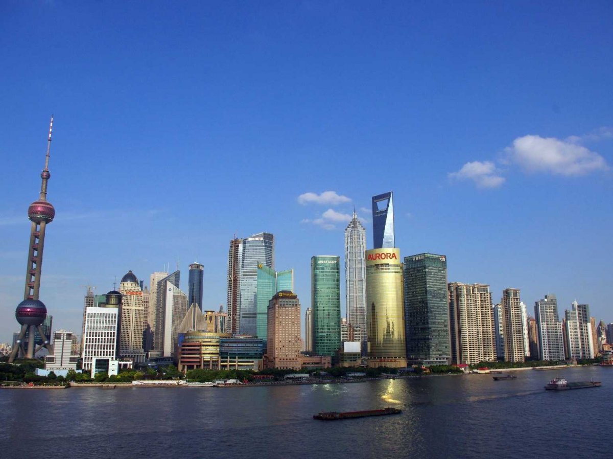Шанхай находящийся в Китае является самым важным финансовым центром.