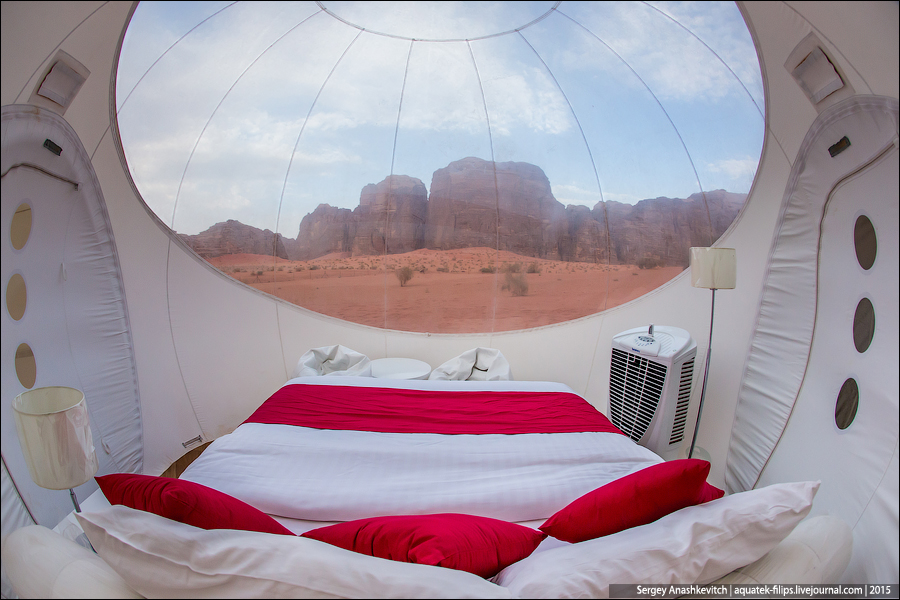 Luxury Camp в пустыне Вади-Рам, Иордания. Сентябрь 2015