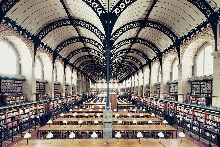 Библиотека Сент-Женевьев, Париж