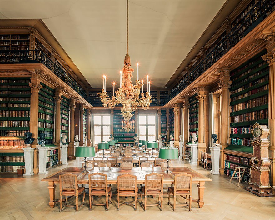 Библиотека эпохи барона Османа, Париж