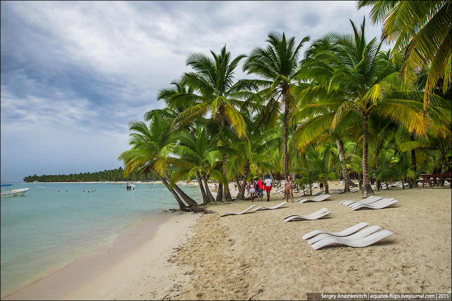 Остров Саона, Доминикана, ноябрь 2015