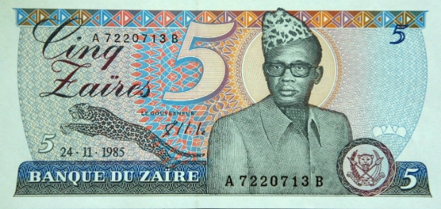 Диктатор Жозеф Мобуту (Заир, сейчас Конго)