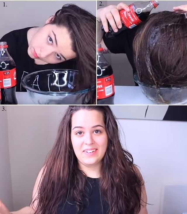 Волнистые волосы с помощью Кока-Колы