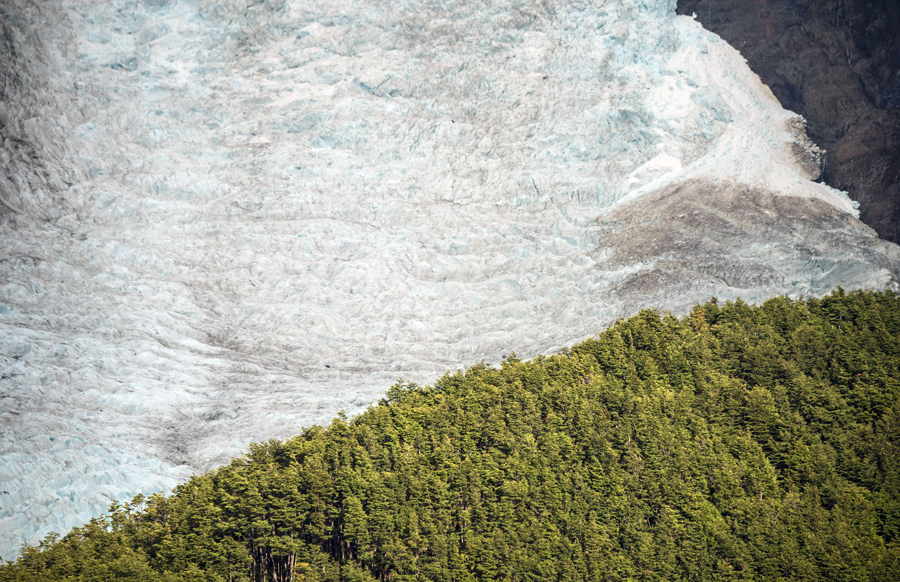 Ледник Серрано в Национальном парке Бернардо О'Хиггинс, 24 февраля 2016 года.