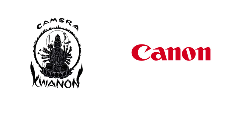 Лого бреда Canon был изначально разработан в 1933 году. Более простой вариант логотипа компания ввела в 1956 году.
