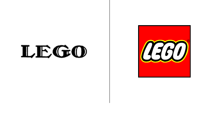 Первый логотип Lego был разработан в 1935 году. Современный логотип Lego создан в 1998 году.