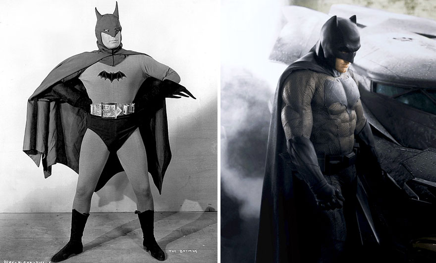 Бэтмен в 1943 и 2016 годах