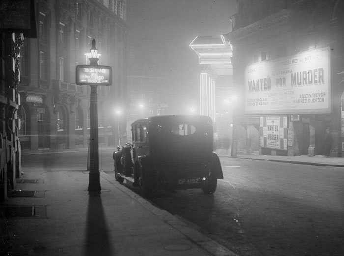 Центральный Лондон, январь 1936 год.
