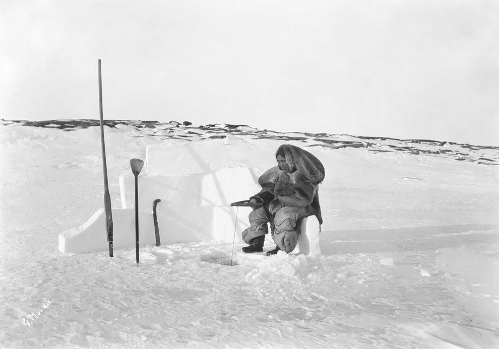 Жизнь инуитов в 1900-х годах