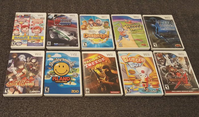 Самая большая коллекция игр для Nintendo Wii