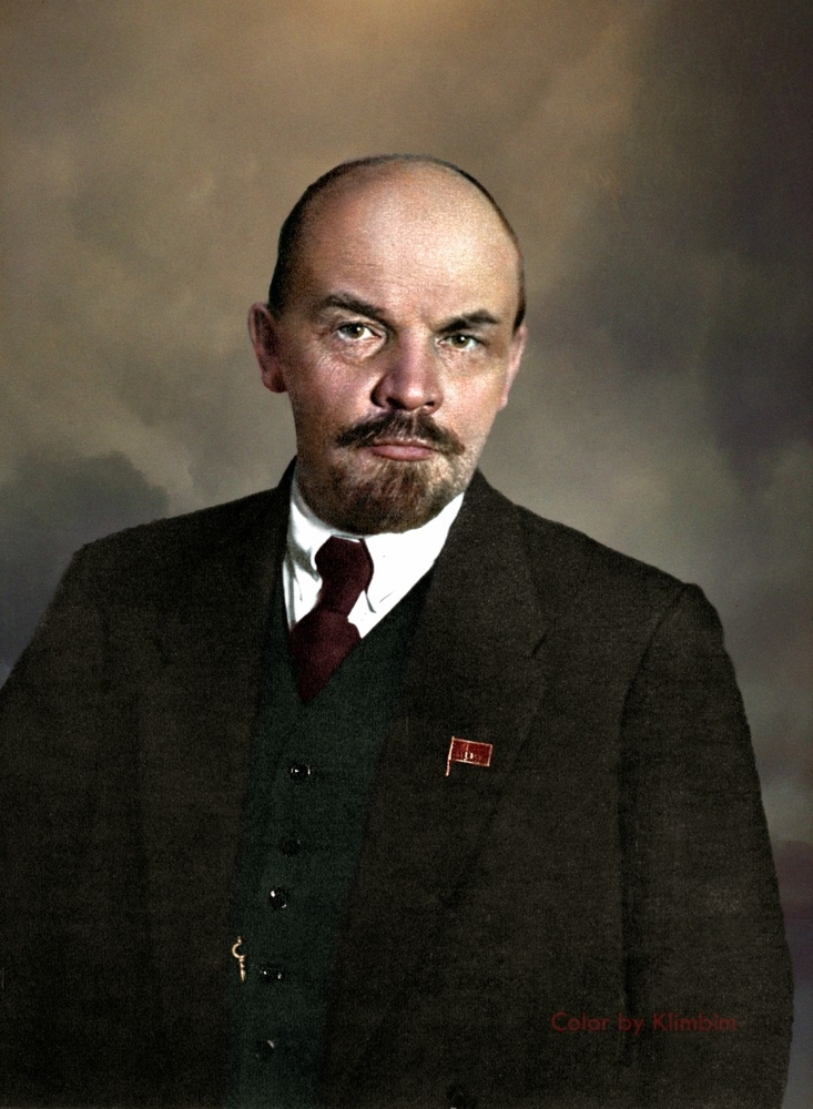 Ленин на параде 1919 года.