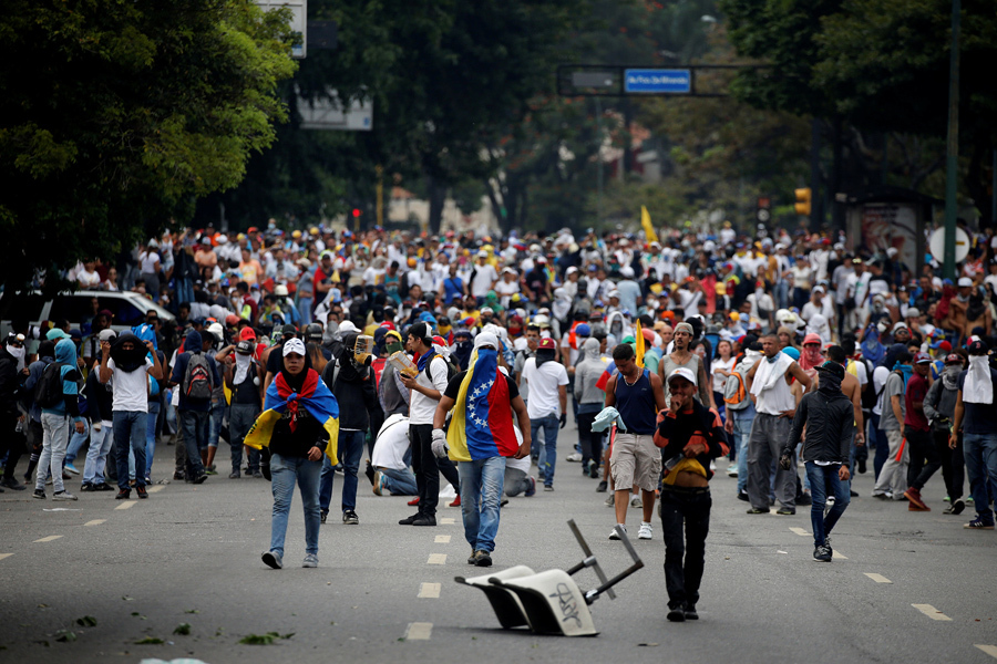 «Мать всех маршей» прошла в Венесуэле