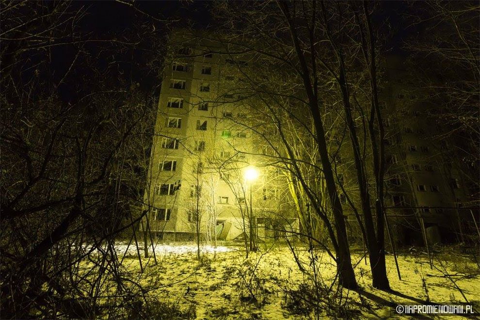 Польские Сталкеры включили свет в Припяти, через 31 год после аварии на Чернобыльской АЭС