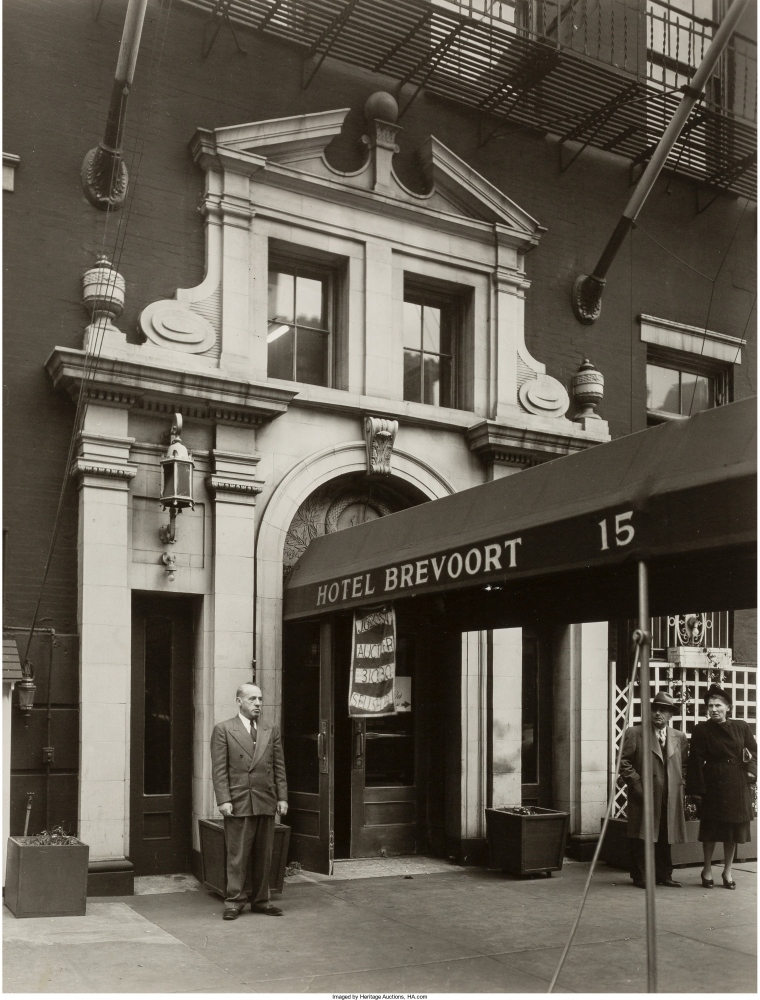 «Brevoort Hotel», Пятая авеню, 15, 24 октября 1935 г.