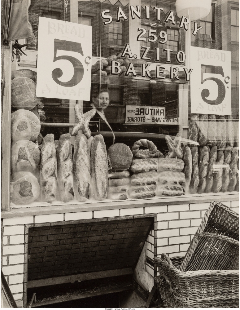 Хлебный магазин на Бликер-стрит, 259, 3 февраля 1937 г.