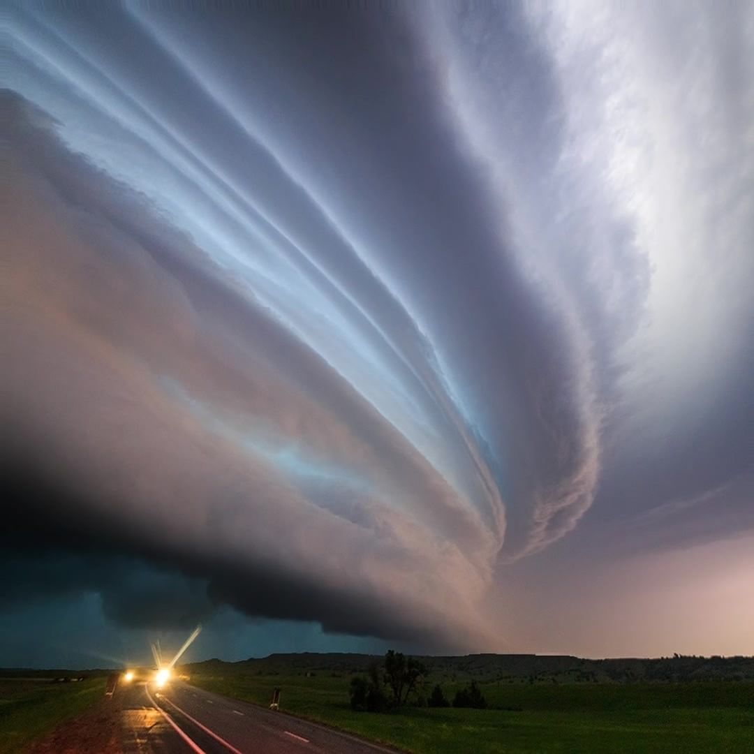 Красивейшие фотографии шторма и молнии