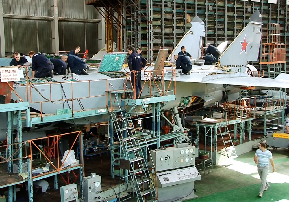Модернизация МиГ-31 на заводе