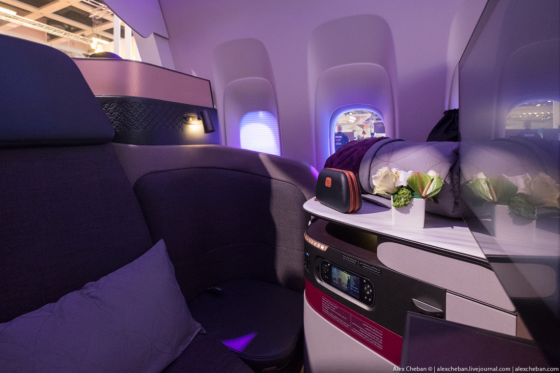 Умопомрачительный бизнес-класс Qatar Airways