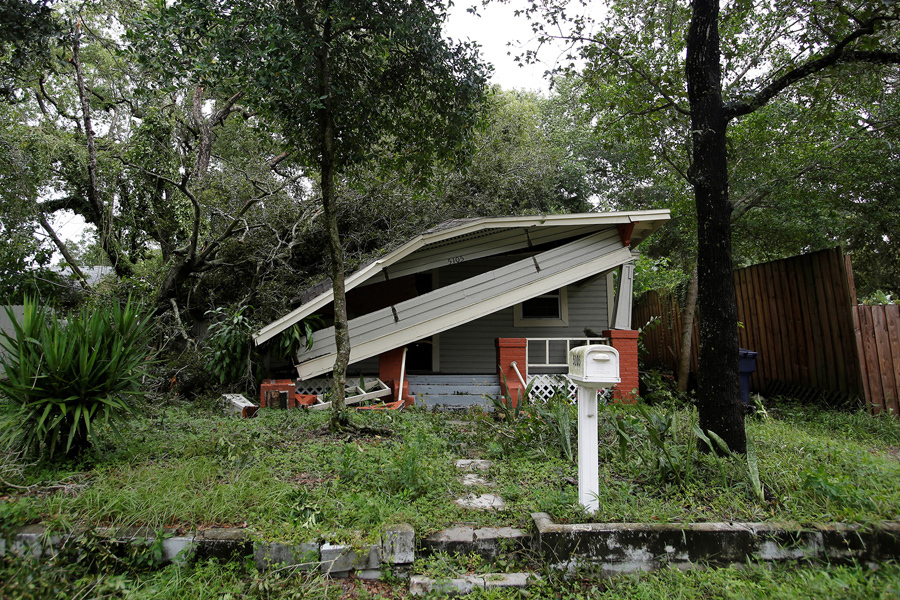 Фотографии разрушений урагана «Ирма» во Флориде