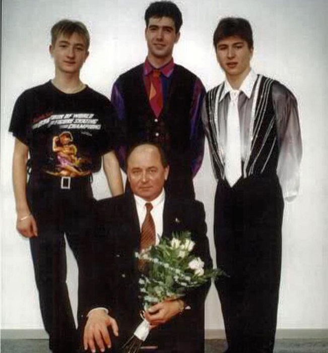 Российские знаменитости в 90-х годах