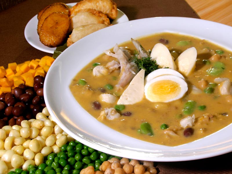 Эквадорский суп “Фанеска”