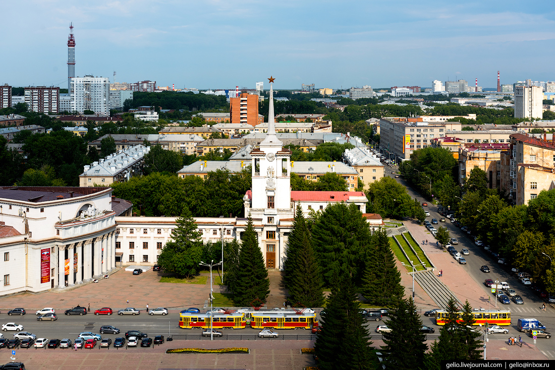 Екатеринбург с высоты