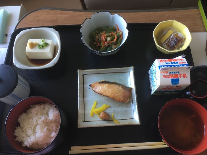 Что едят в роддомах Японии