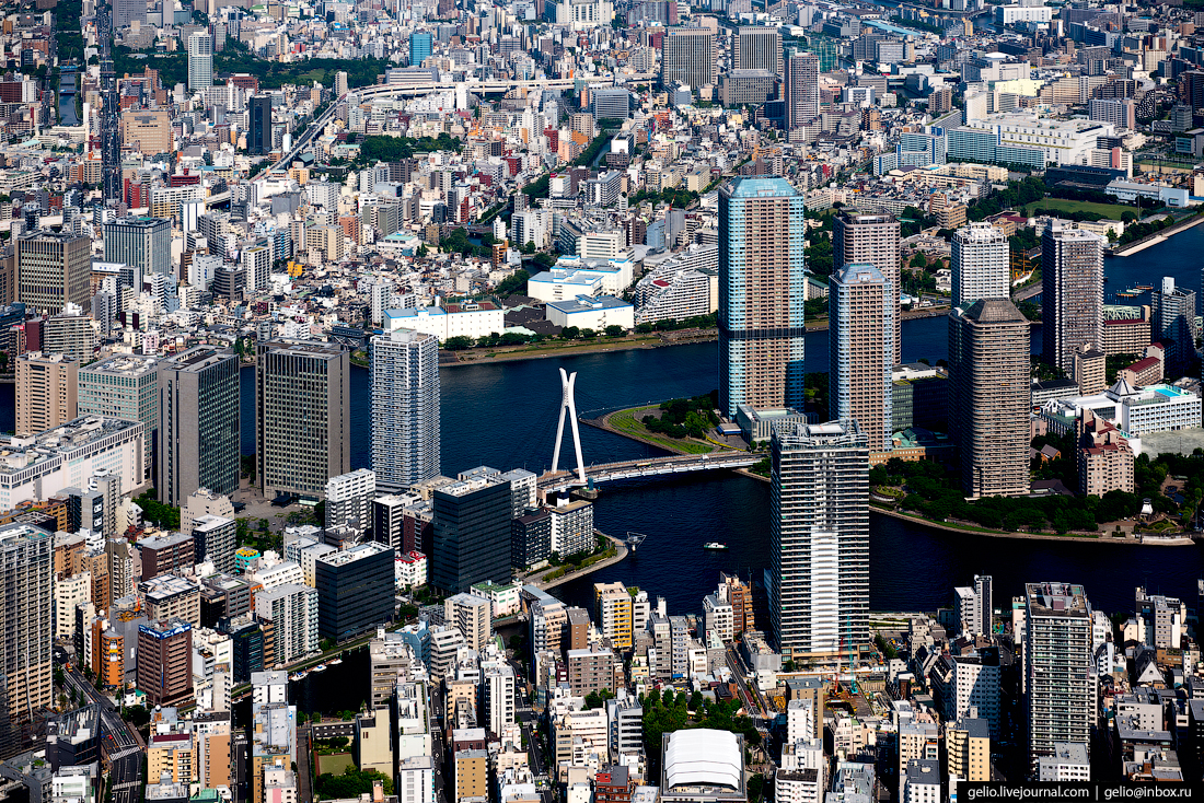 Токио с высоты