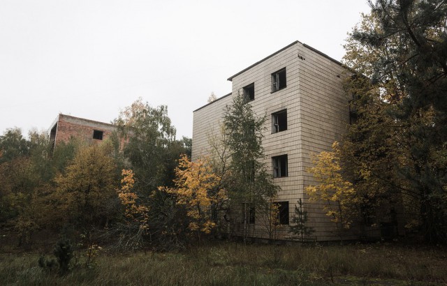 Заброшенный поселок Солнечный в Белоруссии