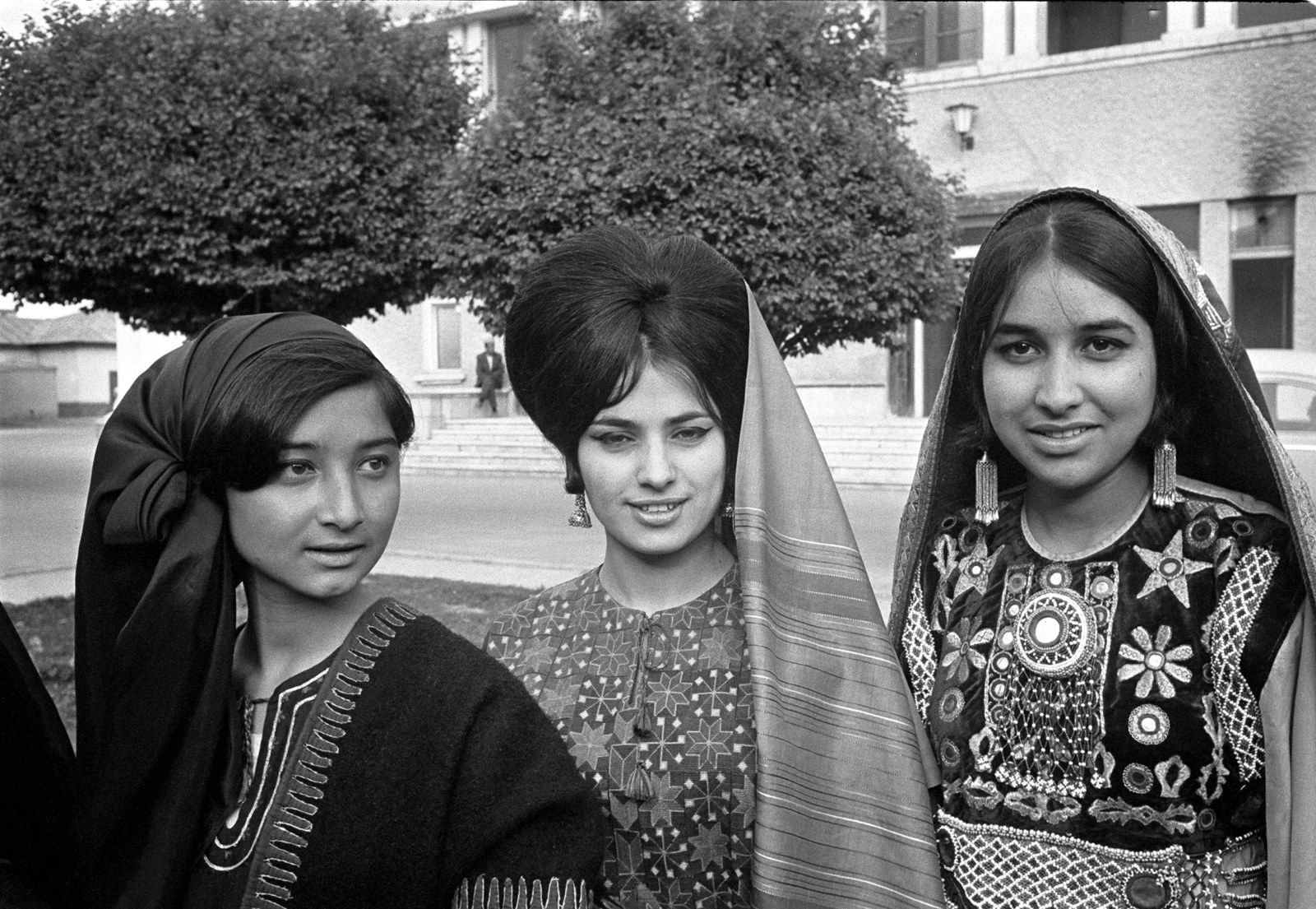Афганские женщины в традиционной одежде, май 1968 года