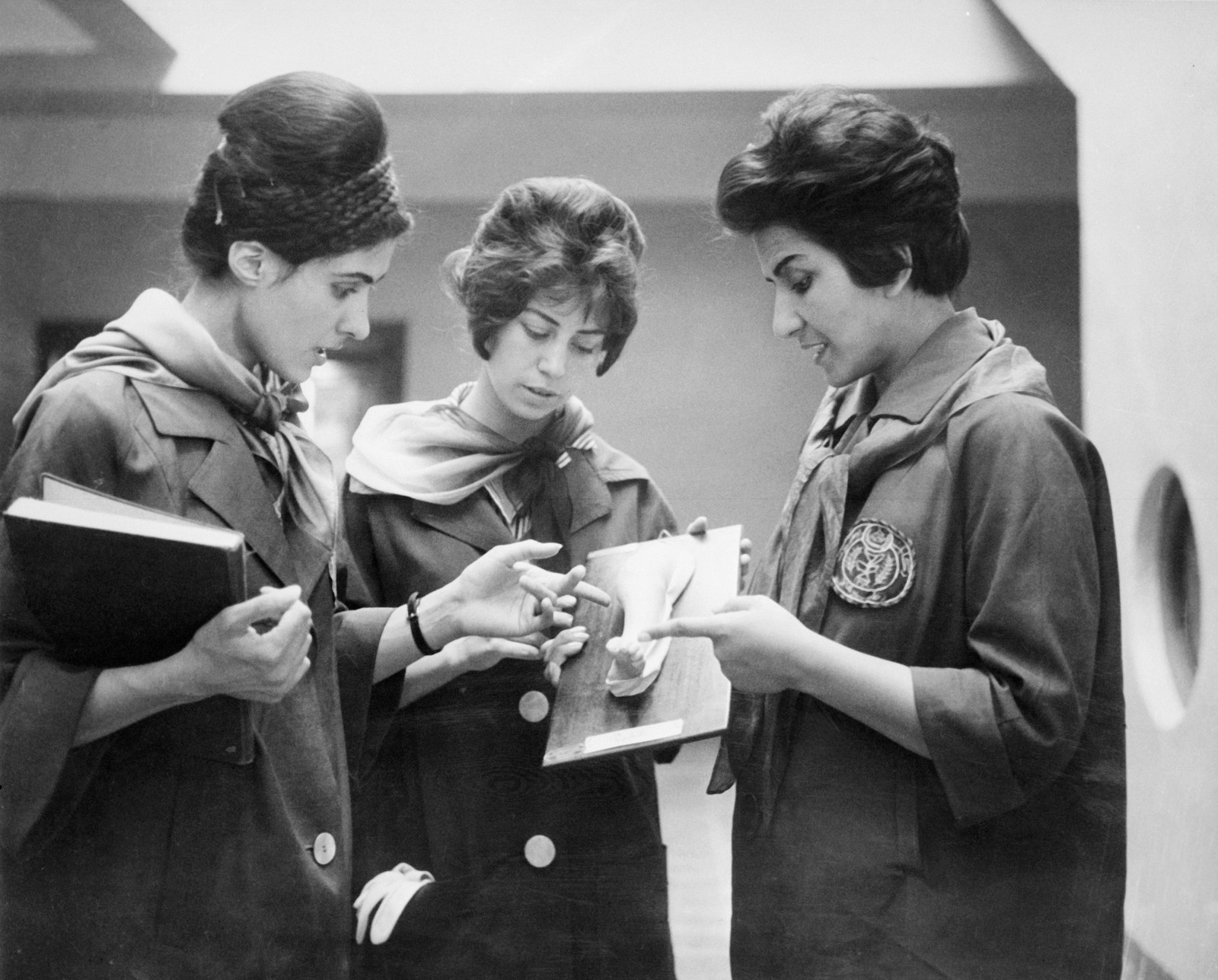 Студенты, будущие медики в Кабульском медицинском университете, 1962