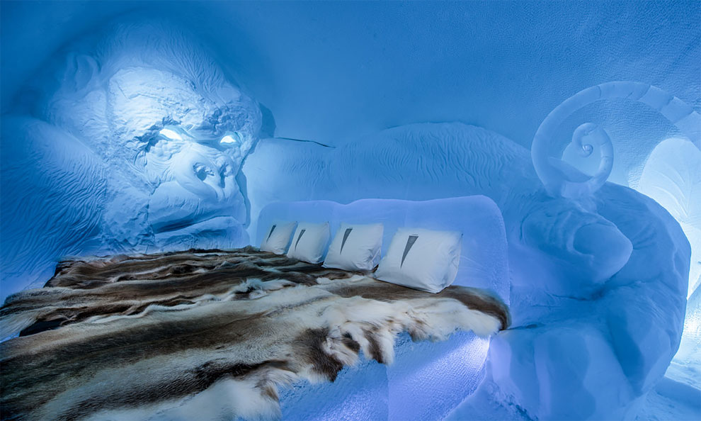 Ледяной отель IceHotel в Швеции