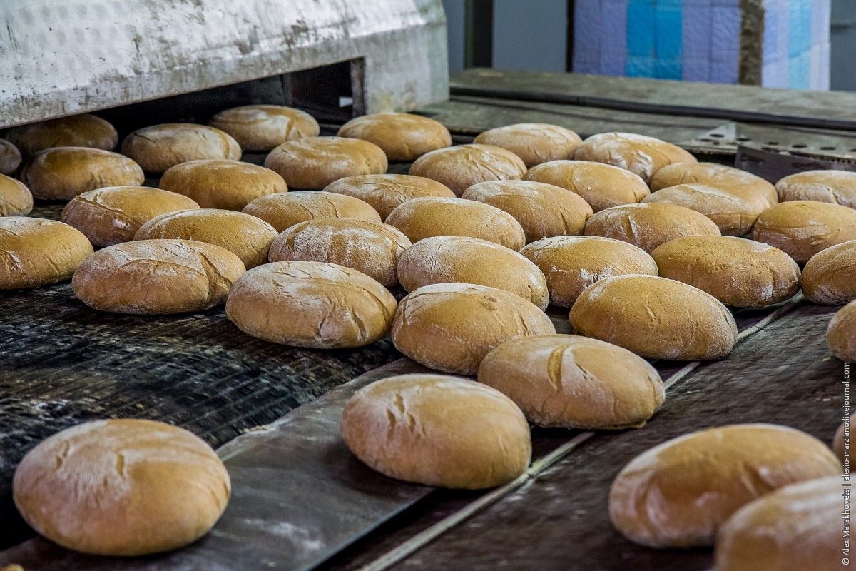 Как пекут хлеб на Ульяновском хлебозаводе №3