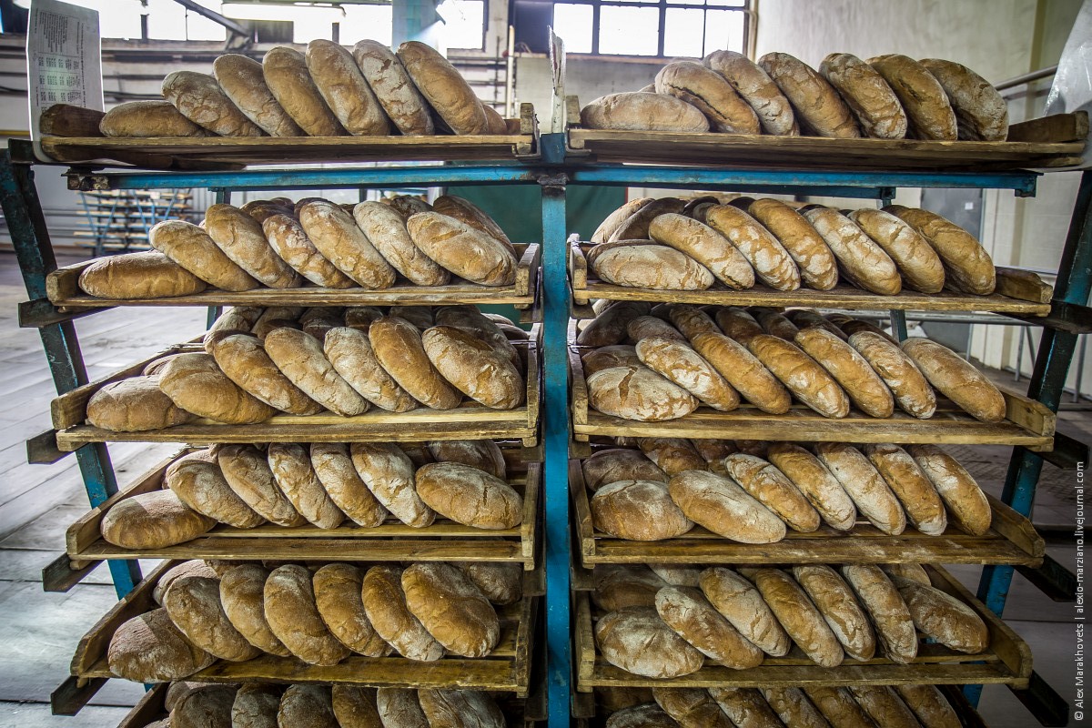 Как пекут хлеб на Ульяновском хлебозаводе №3