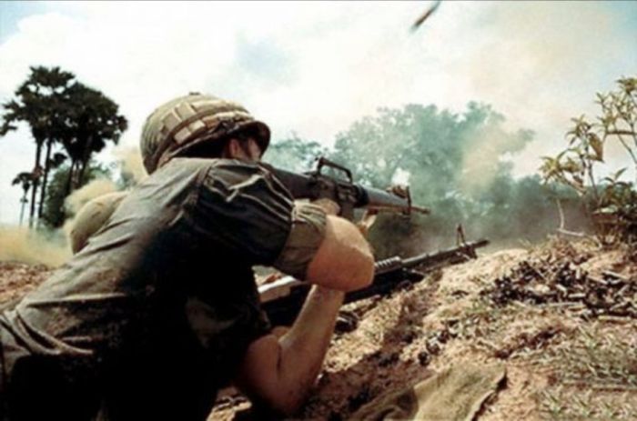 Цветные фотографии войны во Вьетнаме