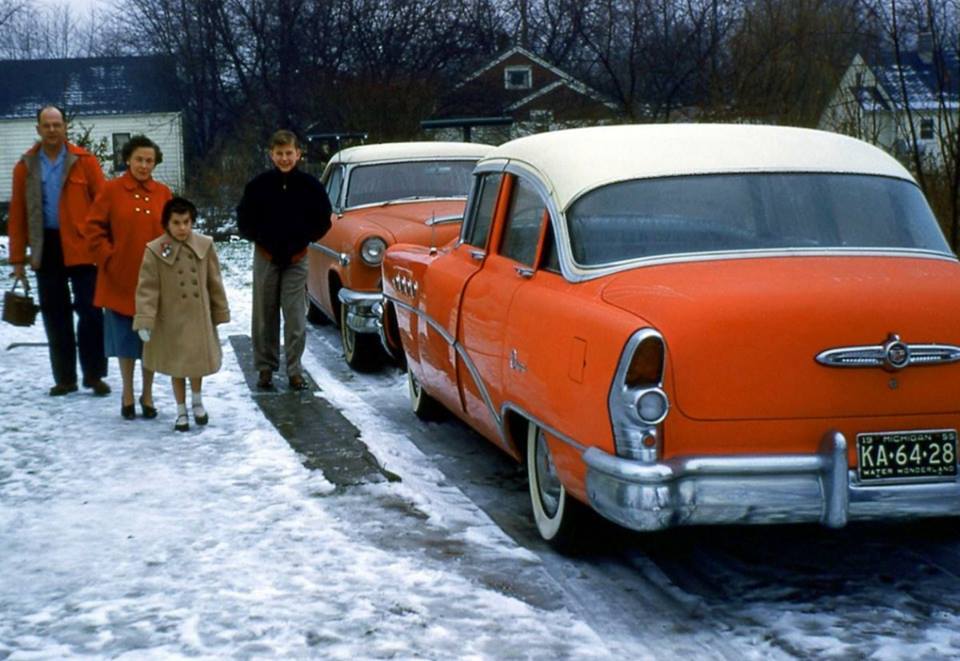 Семья, Мичиган, 1955 год