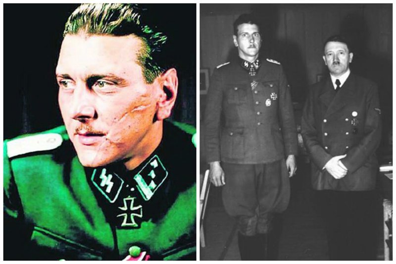 Отто Скорцени - знаменитый диверсант, друг Гитлера