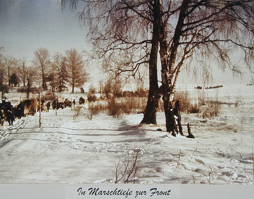 Деревня в Калужской области на снимках немецкого солдата