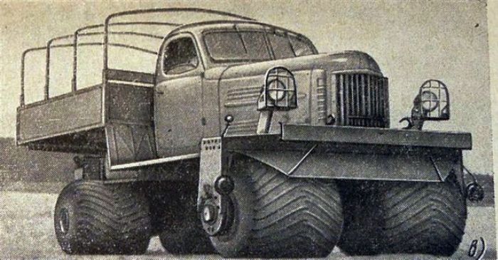 Экспериментальные советские грузовики