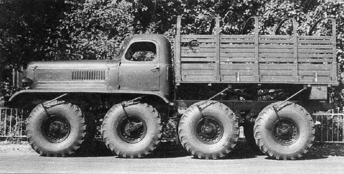 Экспериментальные советские грузовики