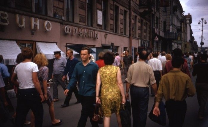 Ранее неопубликованные цветные фотографии времен СССР