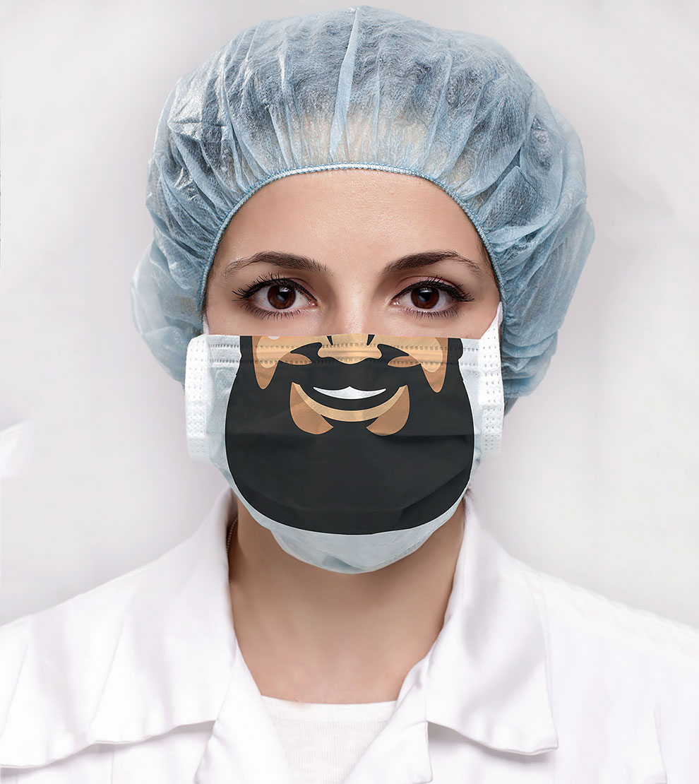 Смешные хирургические маски помогут детям перестать бояться врачей
