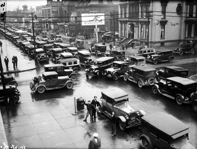 Затор в Детройте 1928